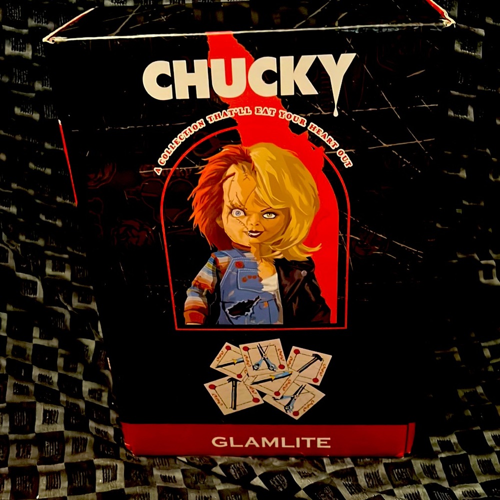 Glamlite Sold Out Chucky PR Box Full Collection